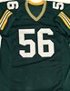 LAMONT HOLLINQUEST SIGNED CUSTOM REPLICA GREEN PACKERS JERSEY - BAS