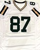JORDY NELSON SIGNED CUSTOM REPLICA WHITE PACKERS JERSEY W/ SB XLV - BAS