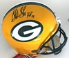 STERLING SHARPE SIGNED FULL SIZE PACKERS AUTHENTIC VSR4 HELMET W/ HOF - JSA