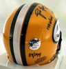 BRETT FAVRE SIGNED RIDDELL VSR4 PACKERS MINI HELMET W/ 149 WINS