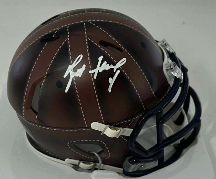 BRETT FAVRE SIGNED RIDDELL PACKERS 2025 ALTERNATE MINI HELMET - JSA