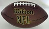 JOSH JACOBS SIGNED WILSON NFL REPLICA BROWN FOOTBALL - PACKERS - BAS