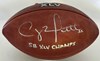 CLAY MATTHEWS SIGNED AUTHENTIC WILSON DUKE XLV LOGO FOOTBALL W/ XLV CHAMPS - PACKERS - JSA