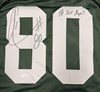 DONALD DRIVER SIGNED CUSTOM REPLICA PACKERS GREEN JERSEY W/ XLV CHAMPS - JSA