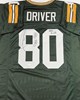 DONALD DRIVER SIGNED CUSTOM REPLICA PACKERS GREEN JERSEY W/ PACKER FOR LIFE - JSA