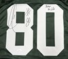 DONALD DRIVER SIGNED CUSTOM REPLICA PACKERS GREEN JERSEY W/ PACKER FOR LIFE - JSA
