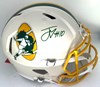 JORDAN LOVE SIGNED FULL SIZE PACKERS AUTHETIC RETRO SPEED HELMET - BAS