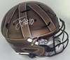 JORDAN LOVE SIGNED FULL SIZE PACKERS 2025 ALTERNATE ON FIELD AUTHENTIC SPEED FLEX HELMET - BAS