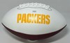 EVAN WILLIAMS SIGNED WILSON WHITE PANEL PACKERS LOGO FOOTBALL - JSA