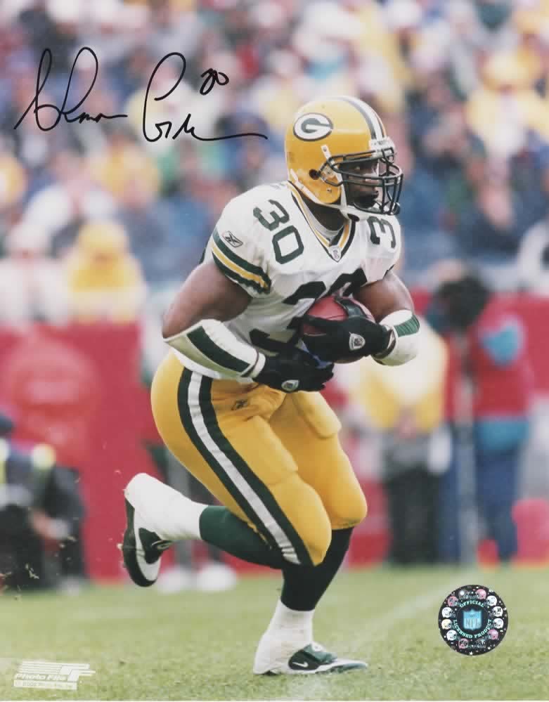 AHMAN GREEN SIGNED PACKERS 8X10 PHOTO #10