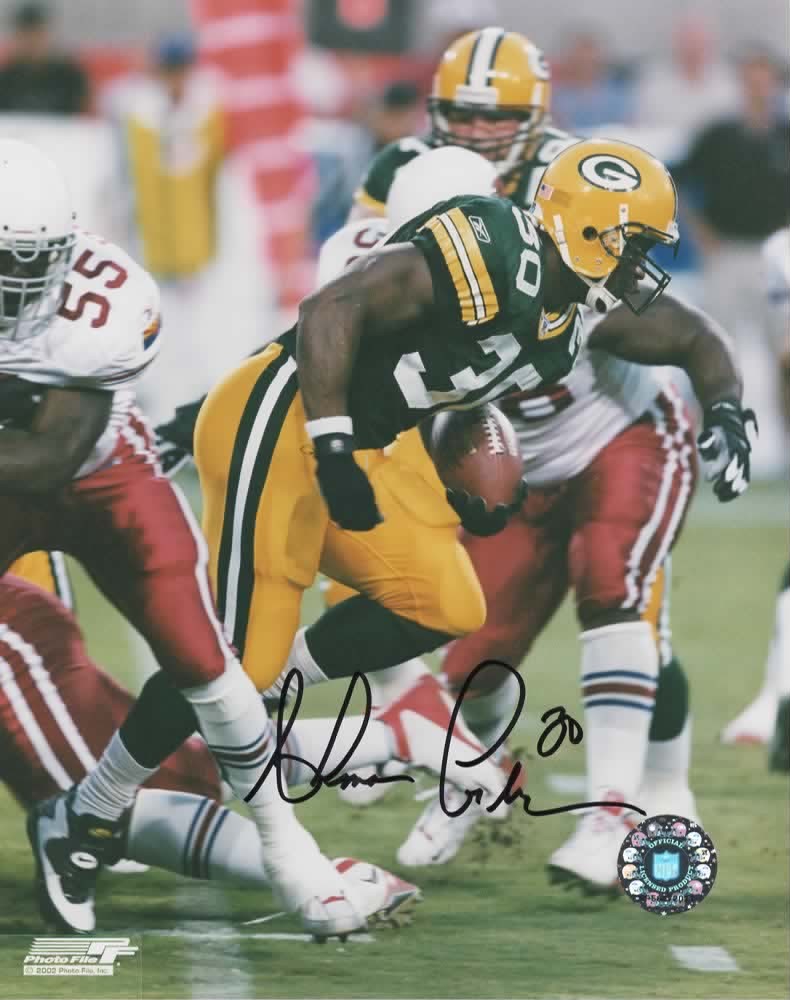 AHMAN GREEN SIGNED PACKERS 8X10 PHOTO #11