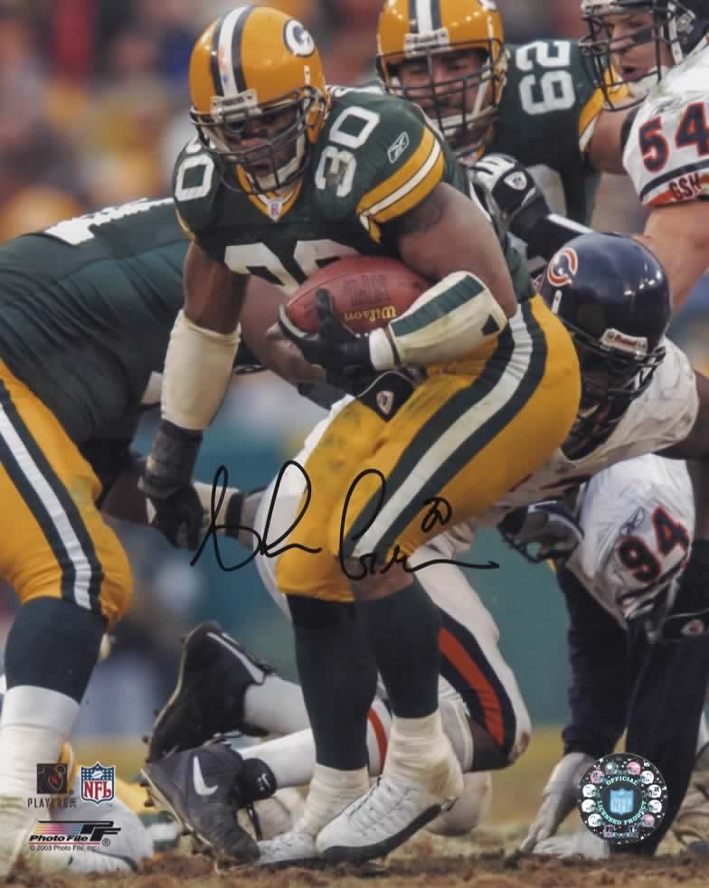 AHMAN GREEN SIGNED PACKERS 8X10 PHOTO #6