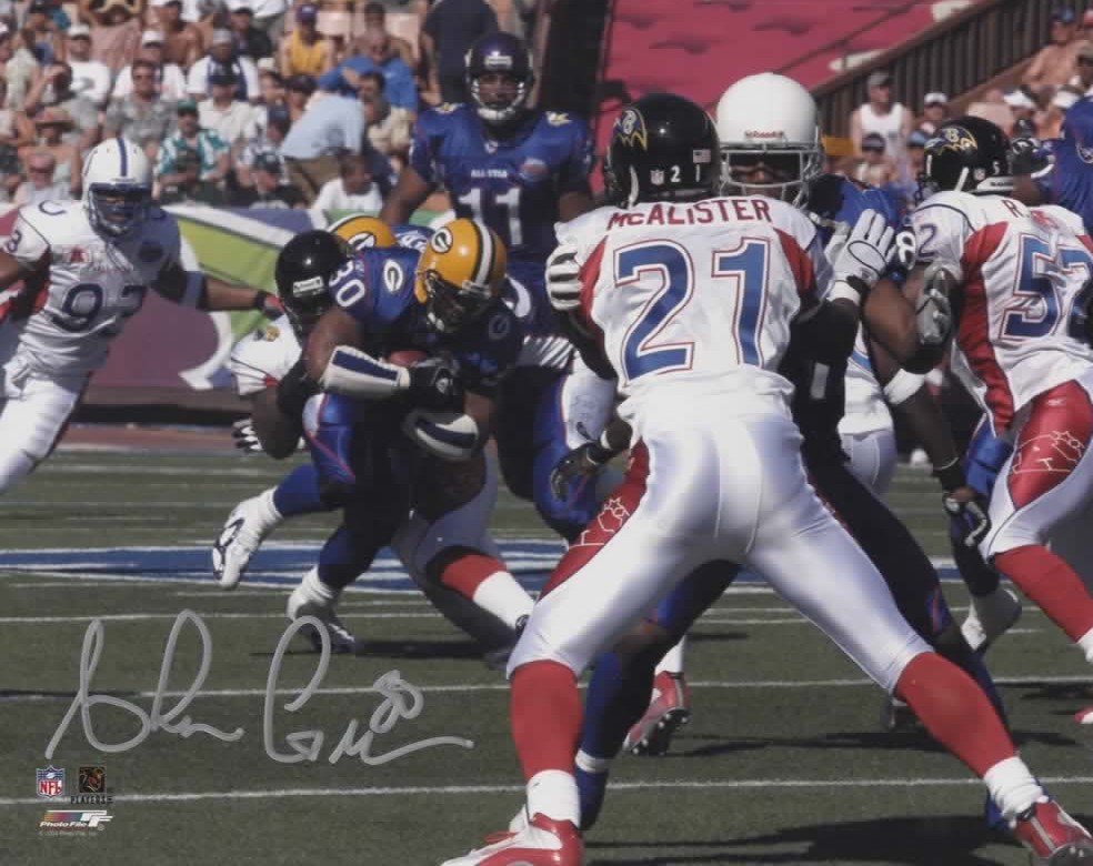 AHMAN GREEN SIGNED PACKERS 8X10 PHOTO #13