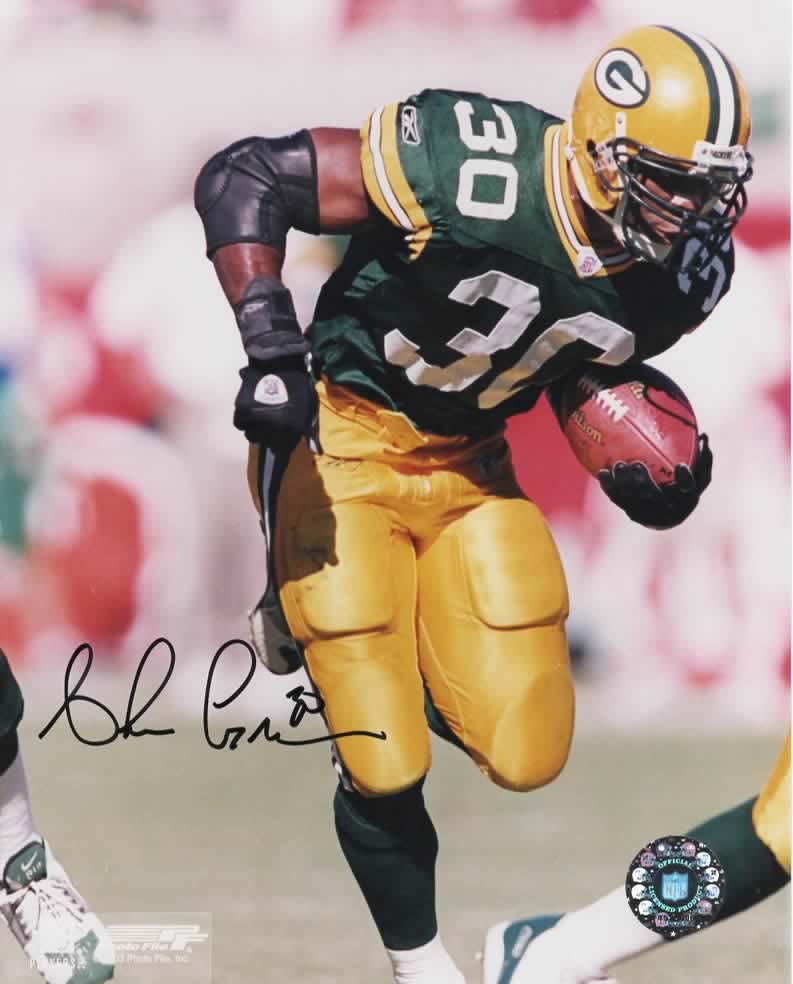 AHMAN GREEN SIGNED PACKERS 8X10 PHOTO #14