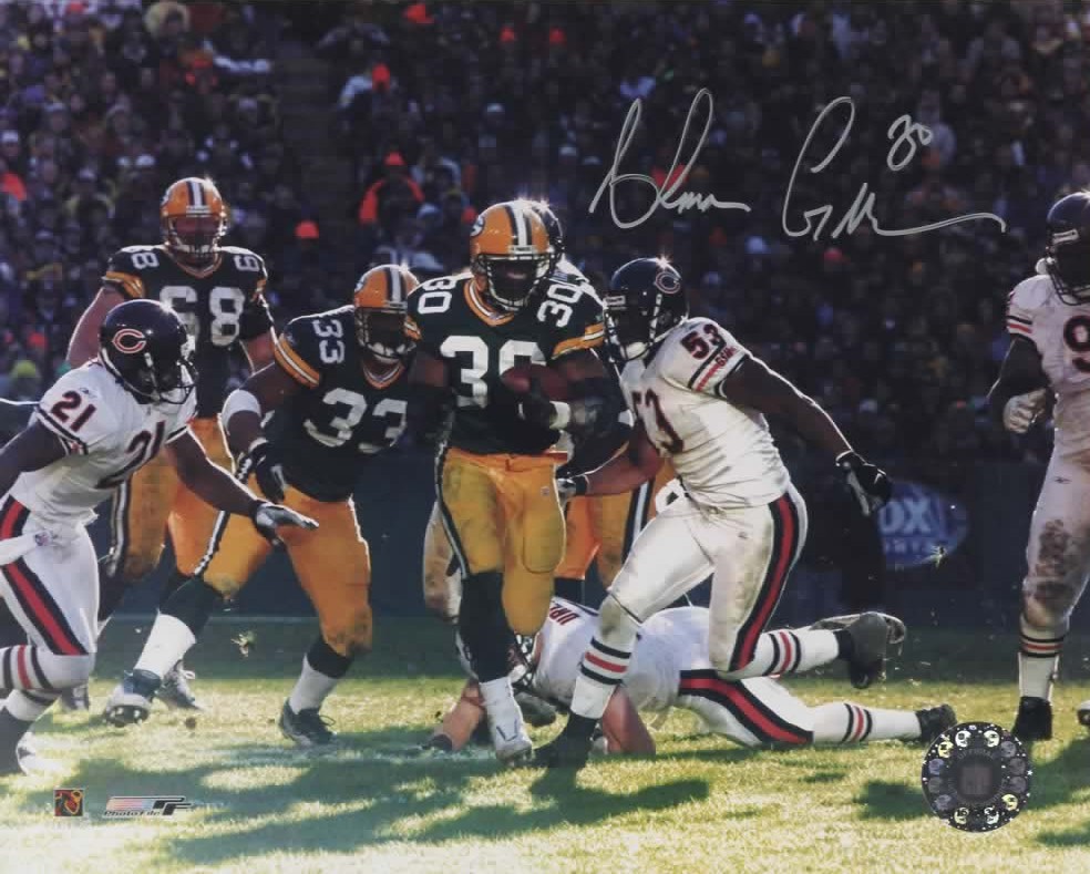 AHMAN GREEN SIGNED PACKERS 8X10 PHOTO #2