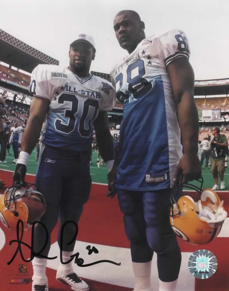 AHMAN GREEN SIGNED PACKERS 8X10 PHOTO #8