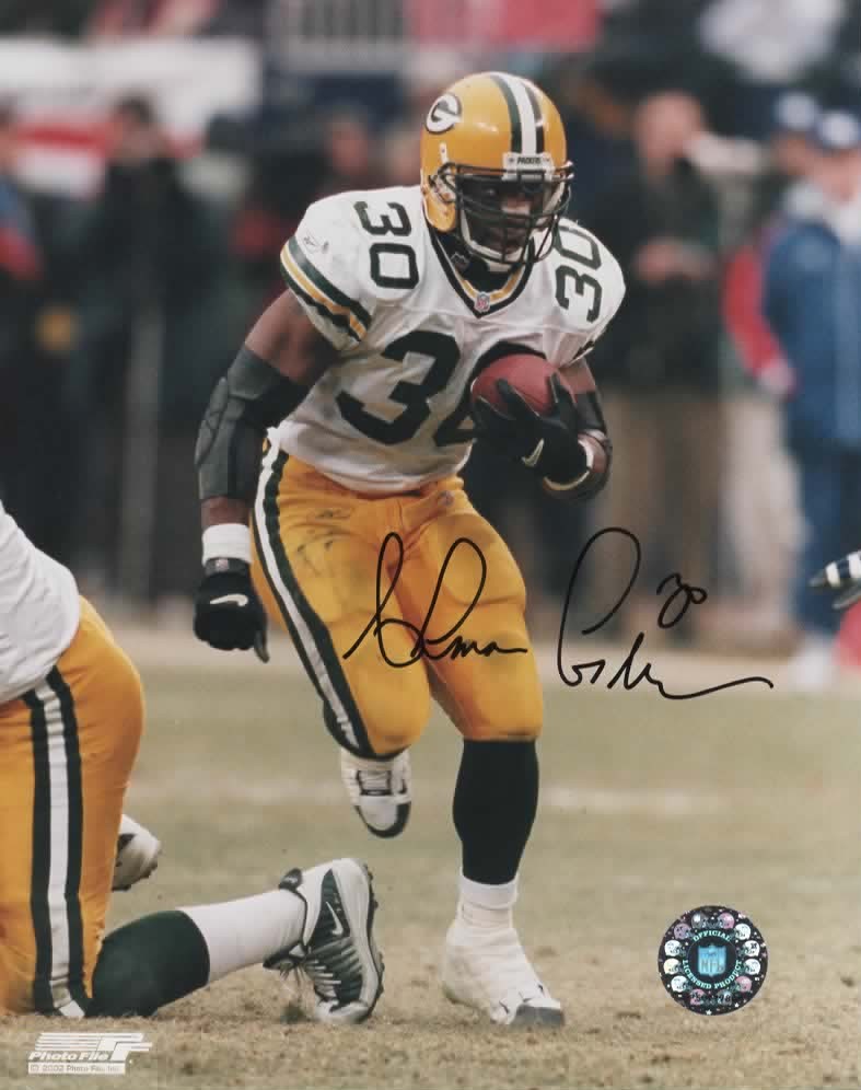 AHMAN GREEN SIGNED PACKERS 8X10 PHOTO #9