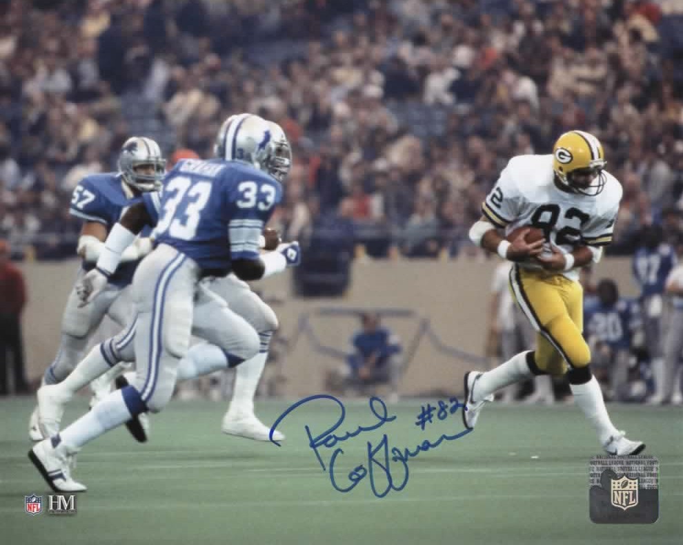 PAUL COFFMAN SIGNED 8X10 PACKERS PHOTO #13
