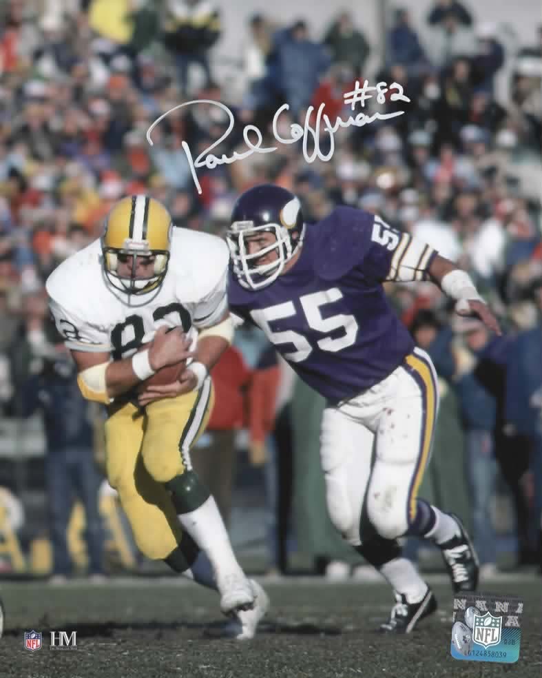 PAUL COFFMAN SIGNED 8X10 PACKERS PHOTO #12