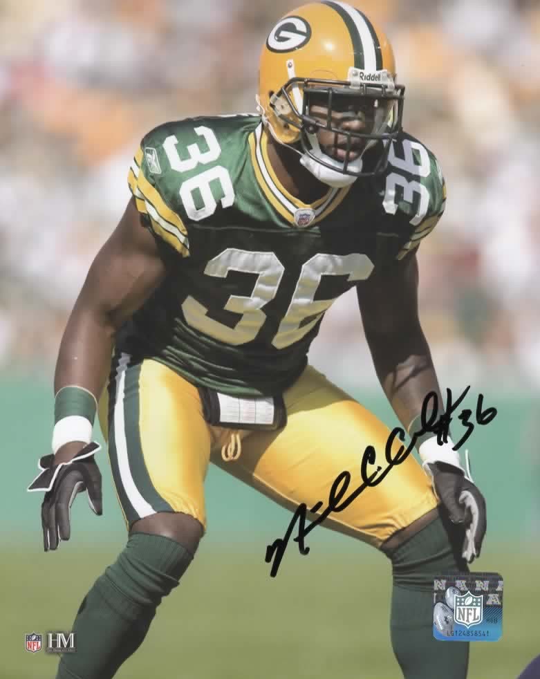 NICK COLLINS SIGNED 8X10 PACKERS PHOTO #3