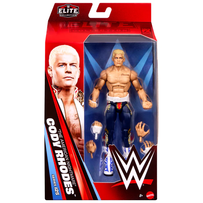 CODY RHODES ACTION FIGURE - WWE ELITE COLLECTION SERIES 125
