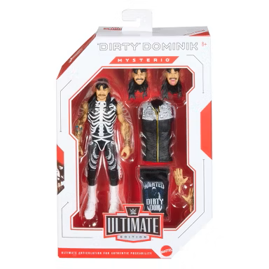 DIRTY DOMINIK MYSTERIO ACTION FIGURE - WWE ULTIMATE EDITION WAVE 29