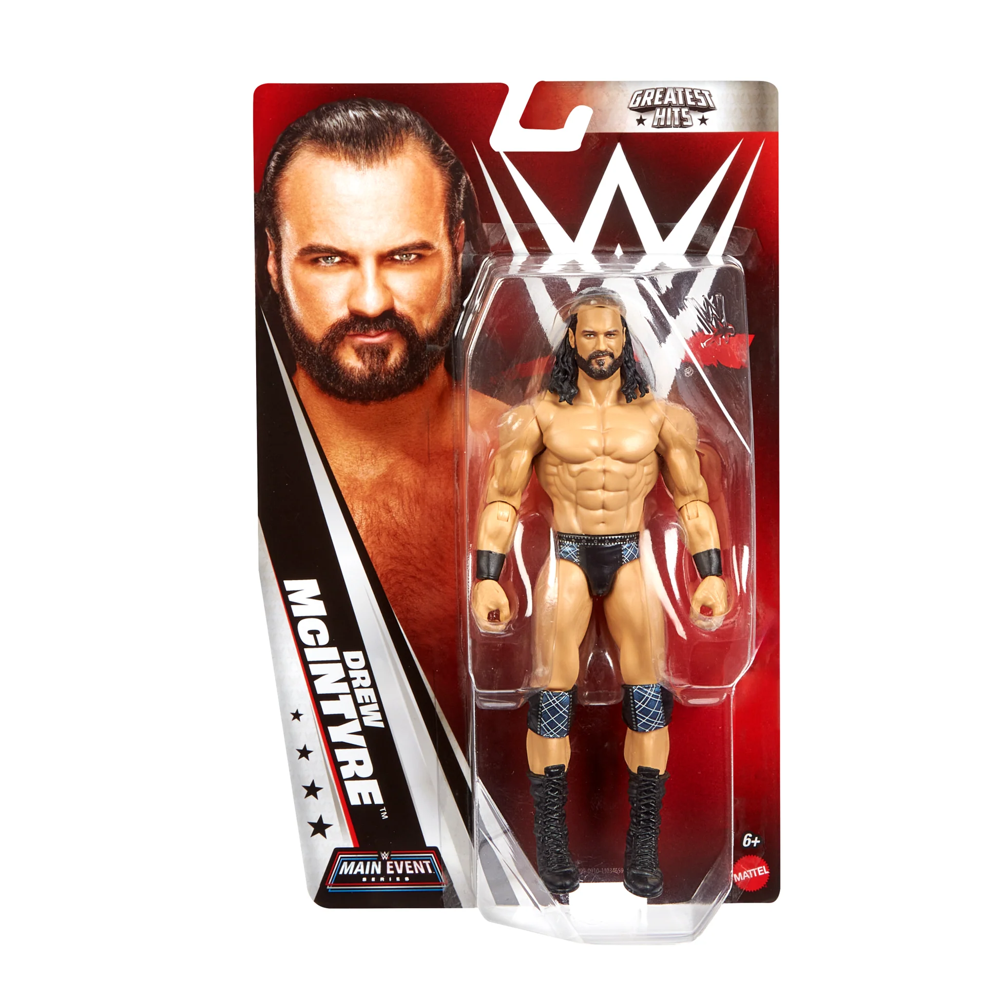 DREW MCINTYRE ACTION FIGURE - WWE MAIN EVENT GREATEST HITS SERIES 2