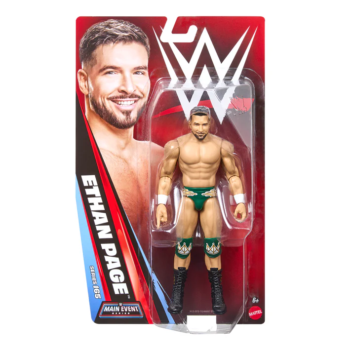 ETHAN PAGE ACTION FIGURE - WWE MAIN EVENT SERIES 165