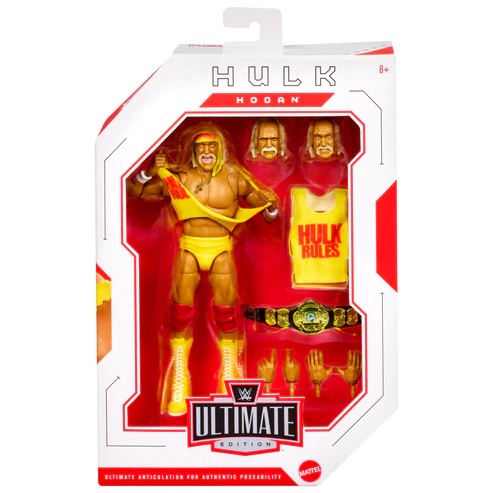 HULK HOGAN ACTION FIGURE - WWE ULTIMATE EDITION WAVE 30