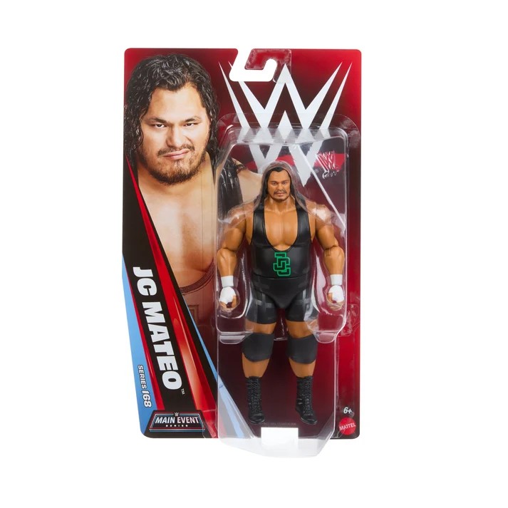 JC MATEO ACTION FIGURE - WWE MAIN EVENT SERIES 168