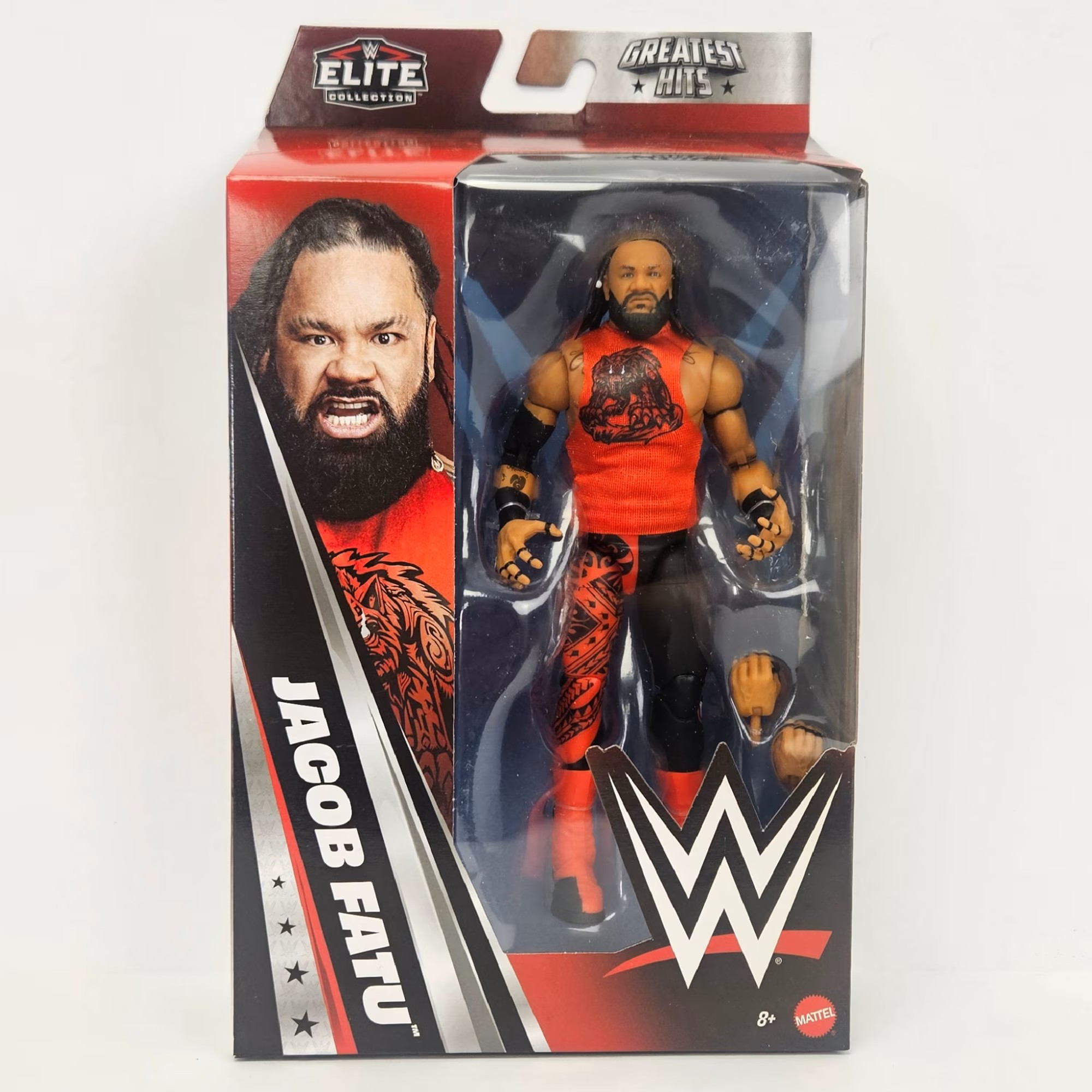 JACOB FATU ACTION FIGURE - WWE ELITE COLLECTION GREATEST HITS SERIES 12