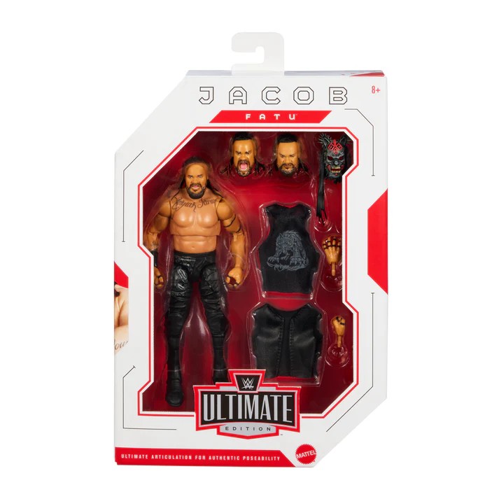 JACOB FATU ACTION FIGURE - WWE ULTIMATE EDITION WAVE 32