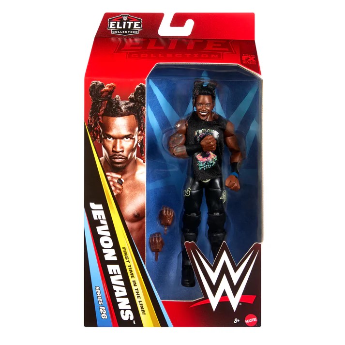 JE'VON EVANS ACTION FIGURE - WWE ELITE COLLECTION 2026 WAVE 126