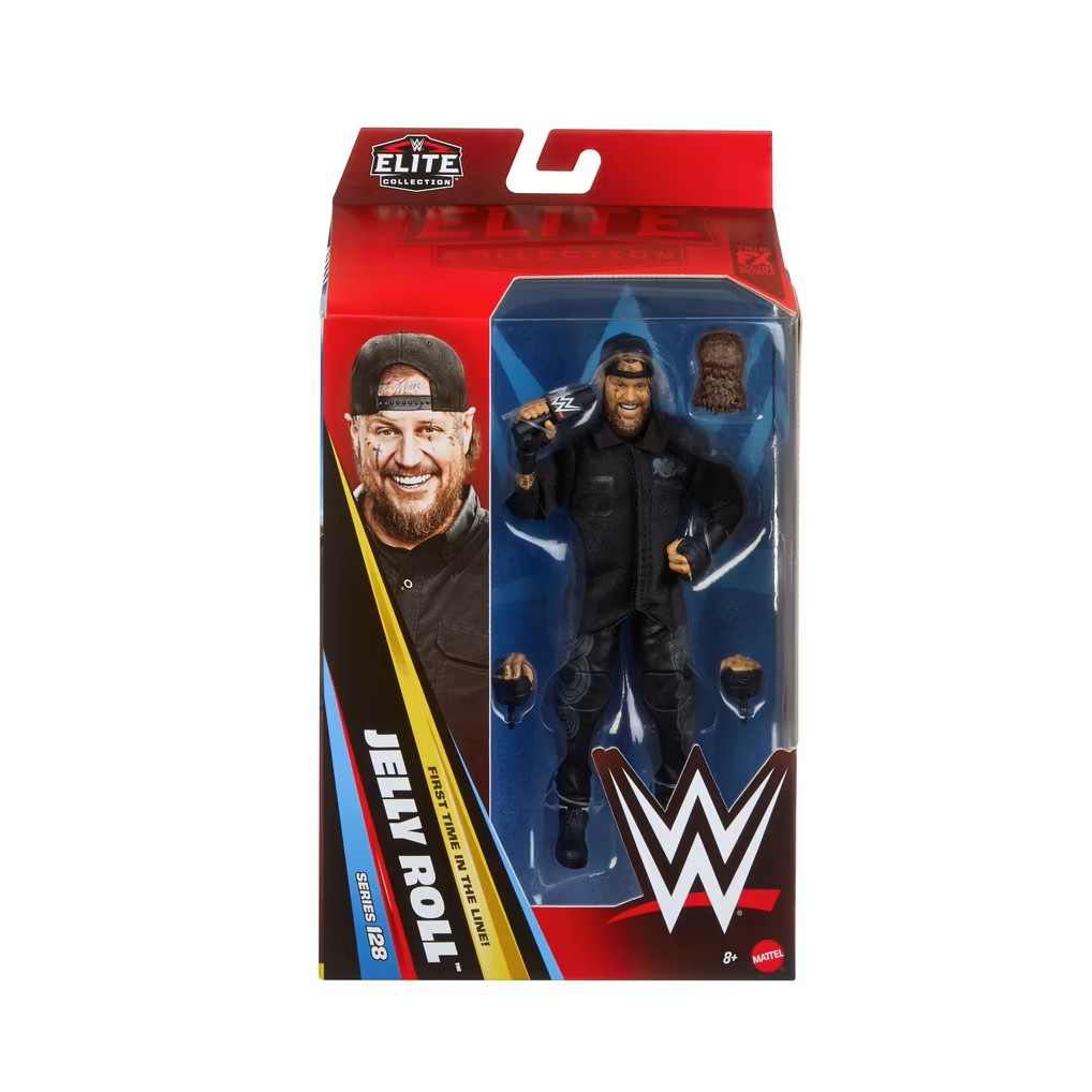 JELLY ROLL ACTION FIGURE - WWE ELITE COLLECTION SERIES 128