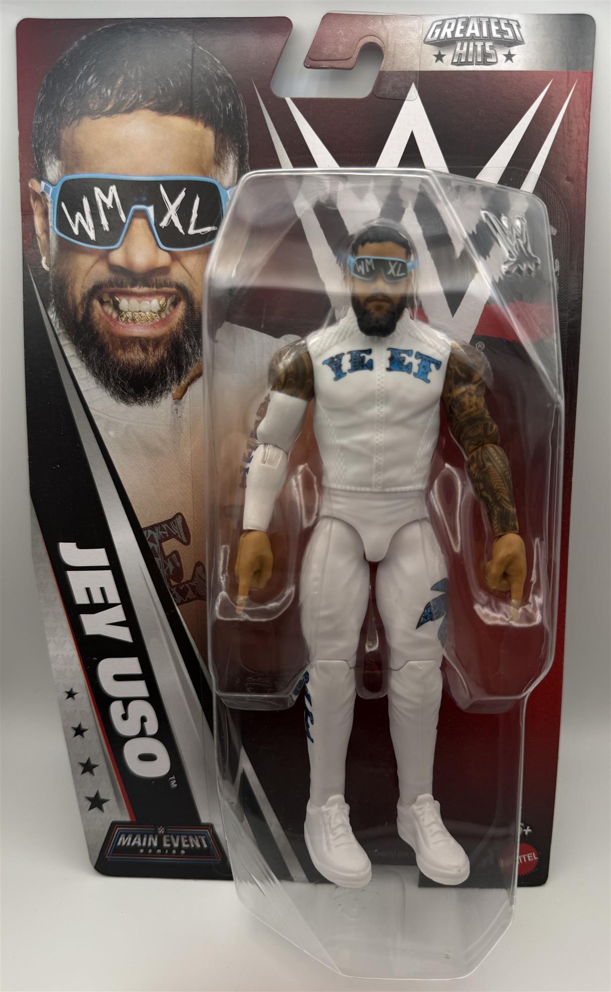 JEY USO WWE ACTION FIGURE - 2026 MAIN EVENT GREATEST HITS BEST OF...