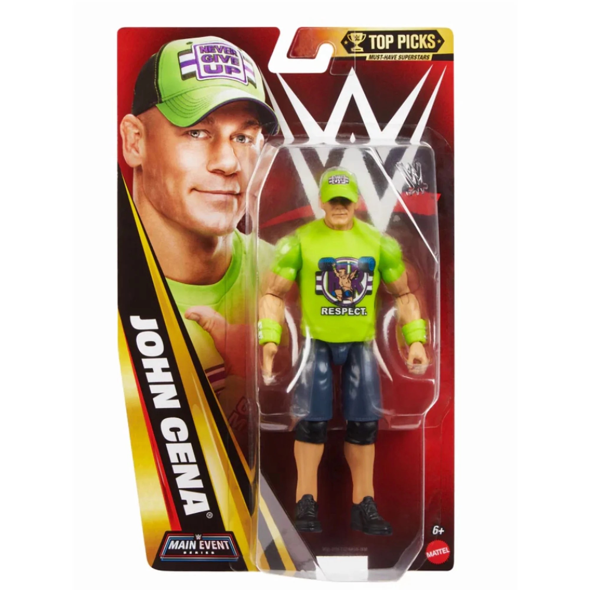 JOHN CENA ACTION FIGURE - WWE TOP PICKS MAIN EVENT SERIES 2026 WAVE 2