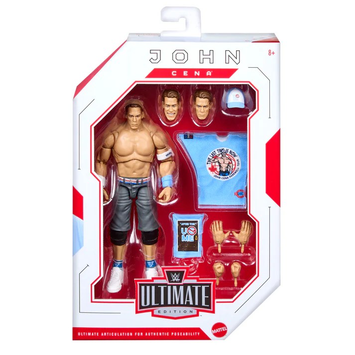JOHN CENA ACTION FIGURE - WWE ULTIMATE EDITION WAVE 31
