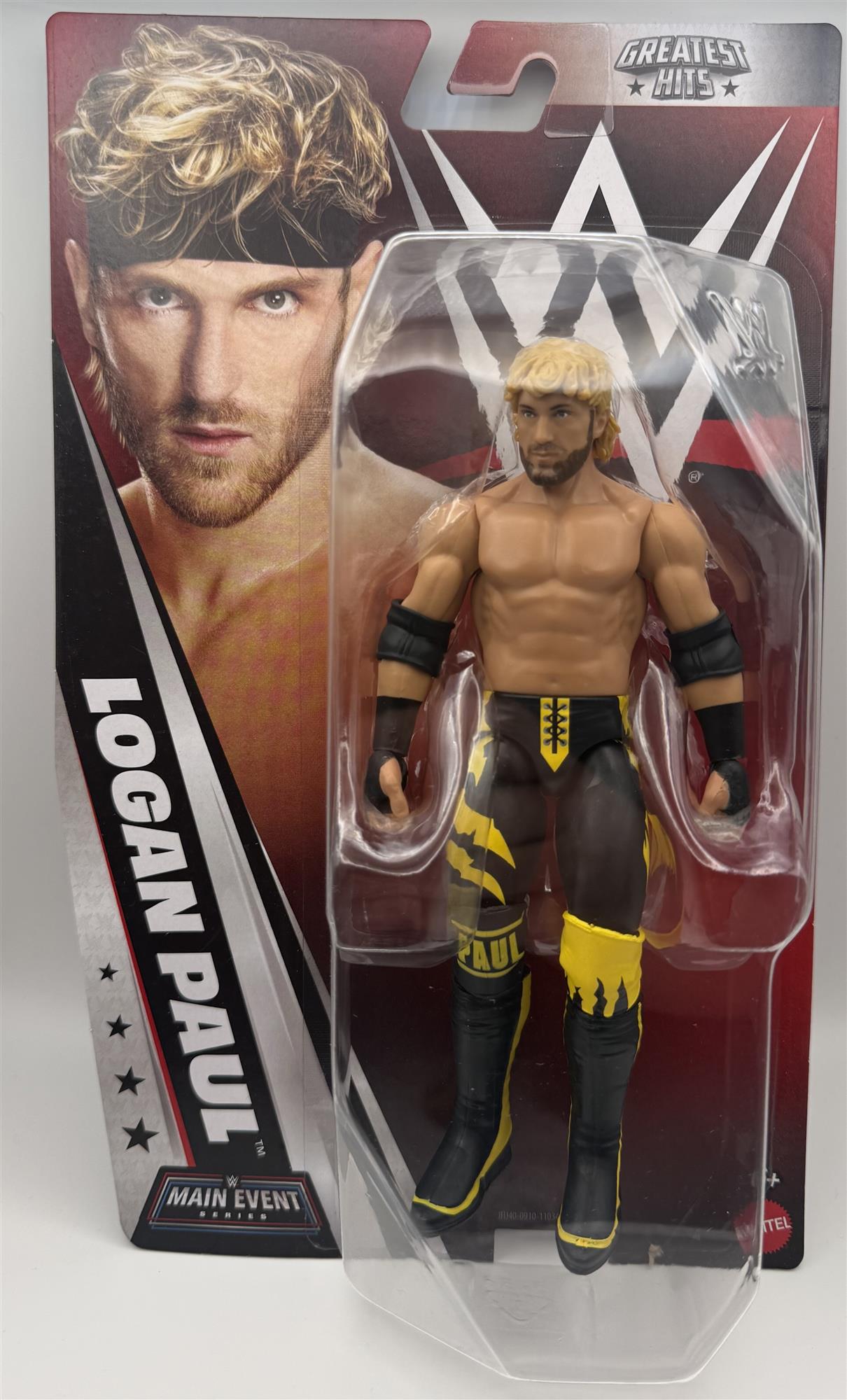 LOGAN PAUL WWE ACTION FIGURE - 2026 MAIN EVENT GREATEST HITS BEST OF...