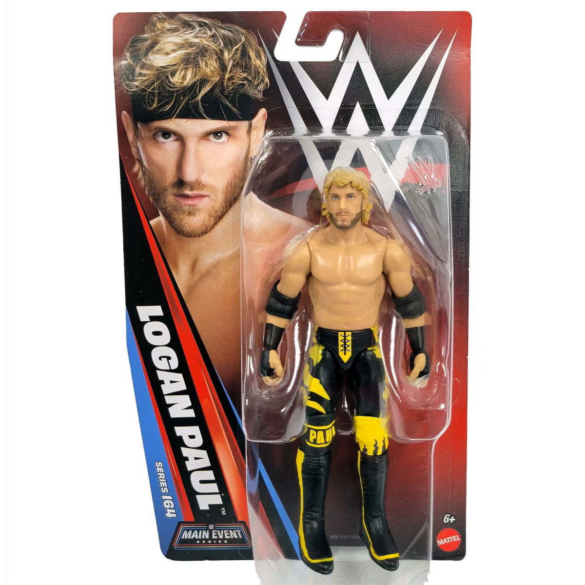 LOGAN PAUL ACTION FIGURE - WWE MAIN EVENT SERIES 164