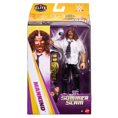 MANKIND ACTION FIGURE - WWE ELITE COLLECTION SUMMER SLAM SERIES 7