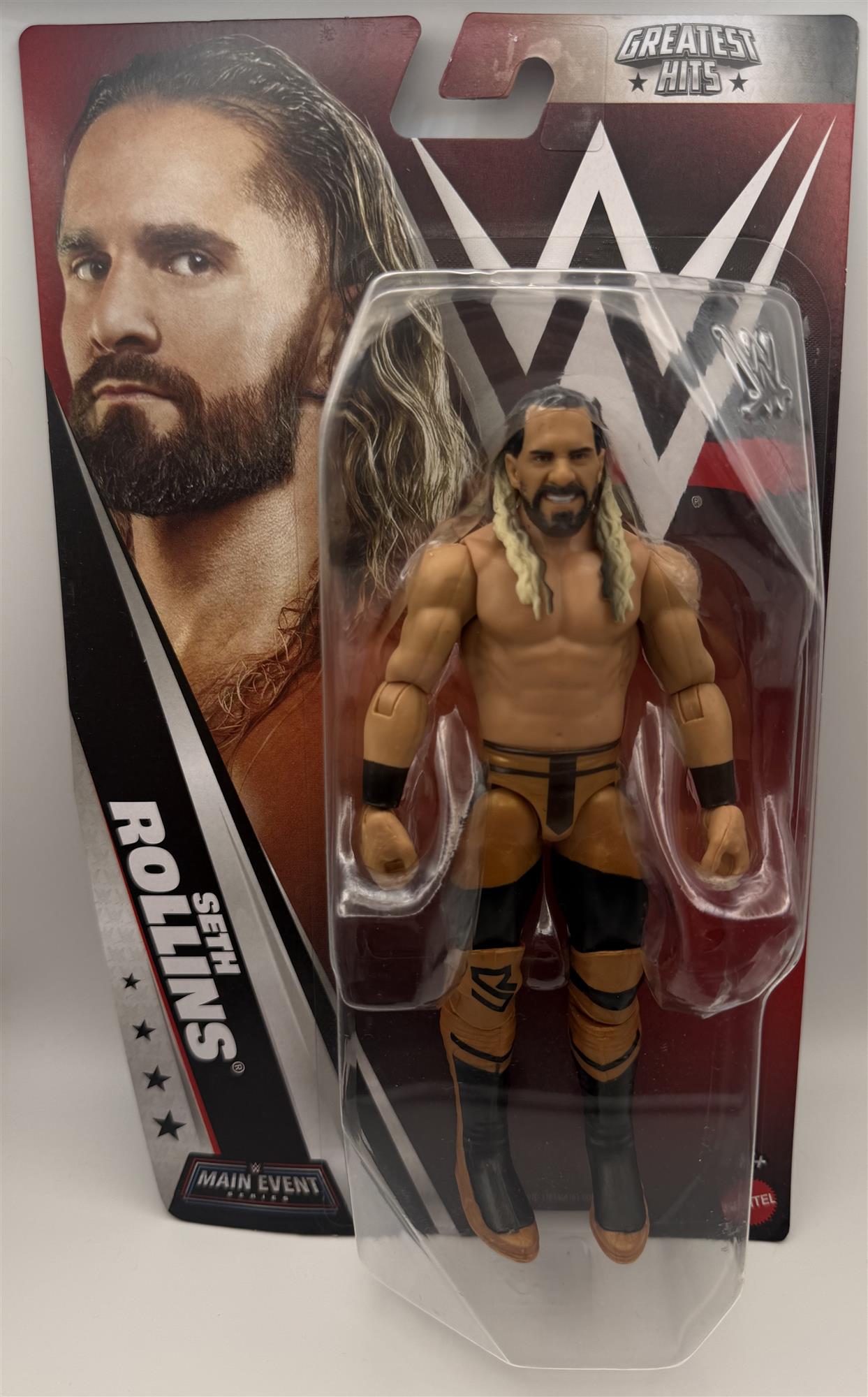SETH ROLLINS WWE ACTION FIGURE - 2026 MAIN EVENT GREATEST HITS BEST OF...