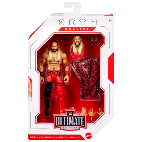 SETH ROLLINS ACTION FIGURE - WWE ULTIMATE EDITION WAVE 30