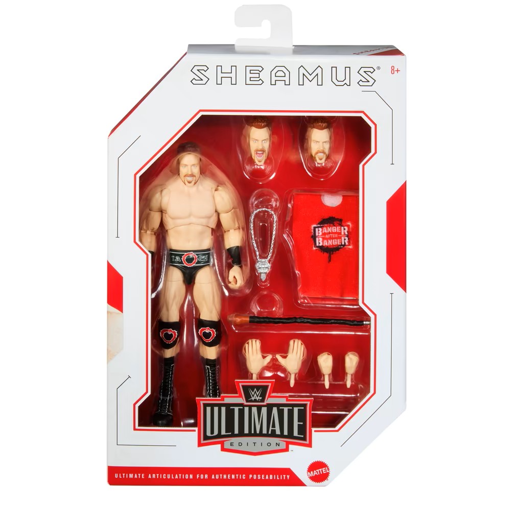 SHEAMUS ACTION FIGURE - WWE ULTIMATE EDITION WAVE 33