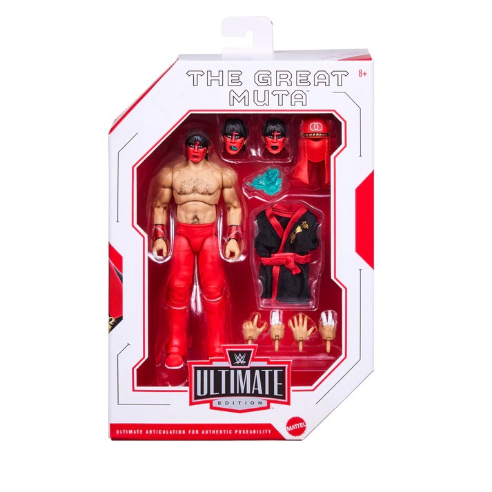 THE GREAT MUTA ACTION FIGURE - WWE ULTIMATE EDITION BEST OF... SERIES 8