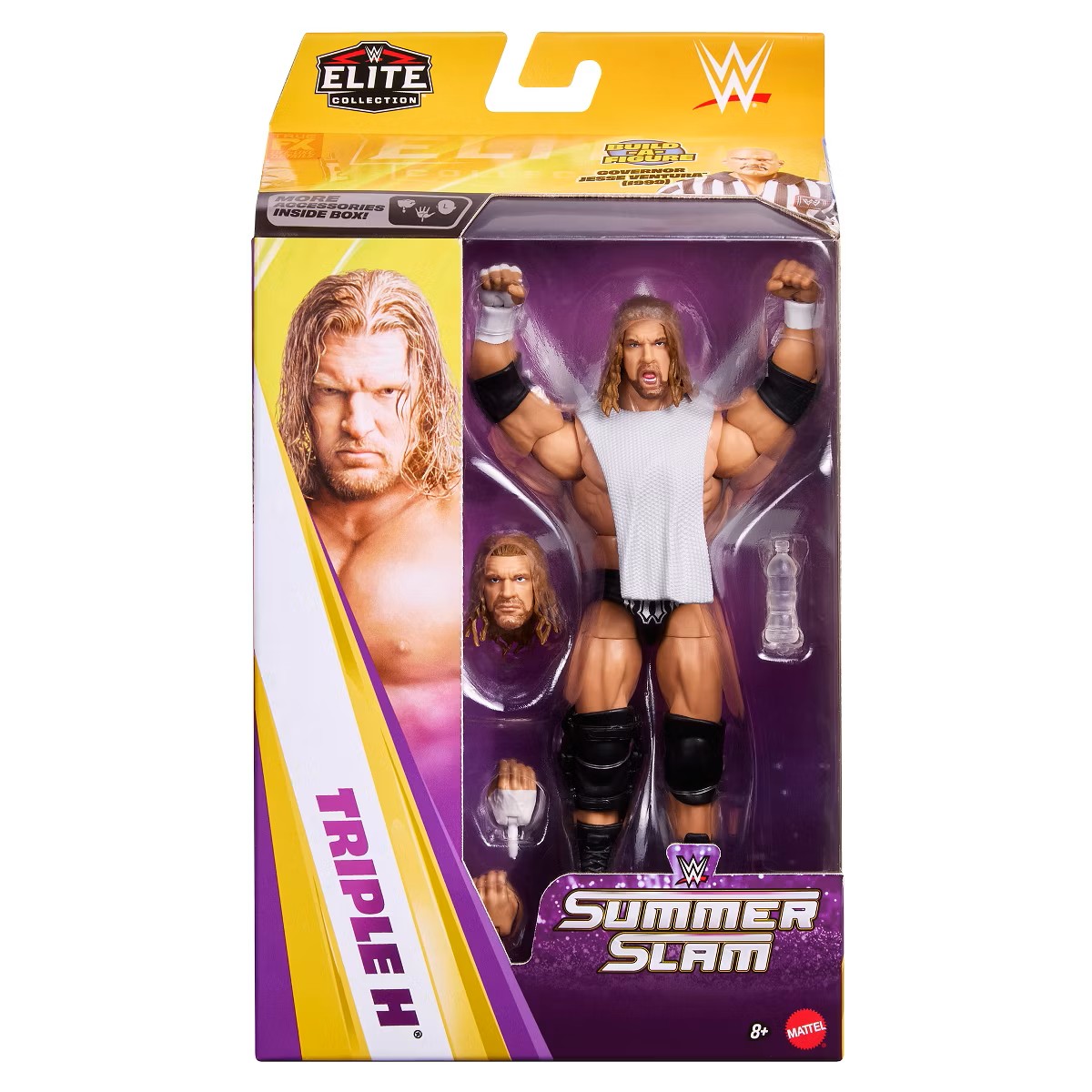 TRIPLE H ACTION FIGURE - WWE ELITE COLLECTION SUMMER SLAM SERIES 7