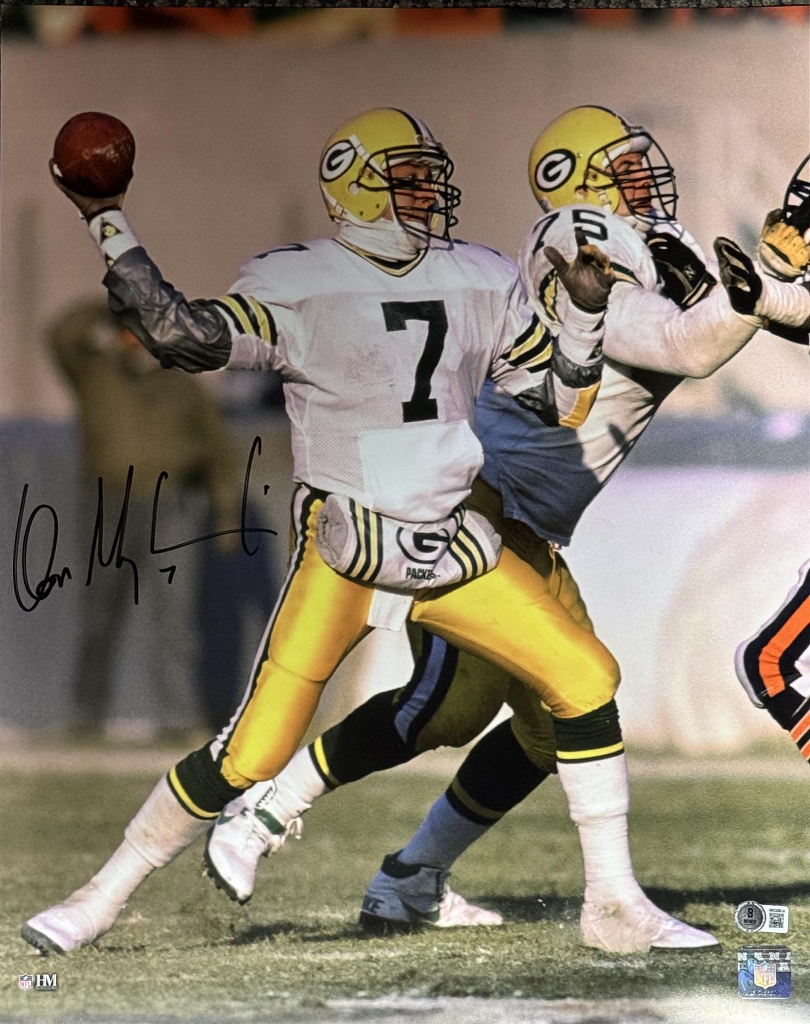 DON MAJKOWSKI SIGNED PACKERS 16X20 PHOTO #4 - BAS