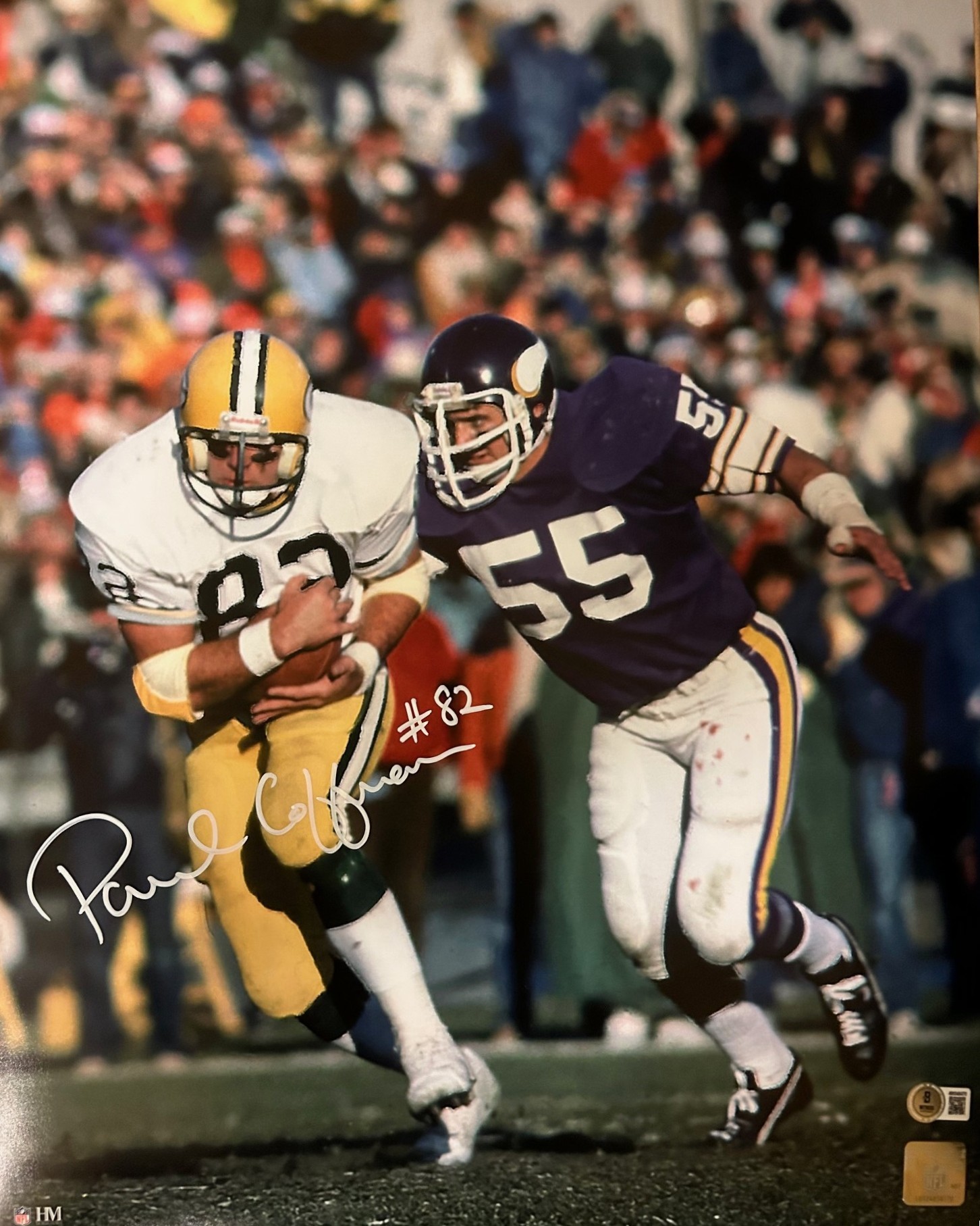 PAUL COFFMAN SIGNED 16X20 PACKERS PHOTO #12