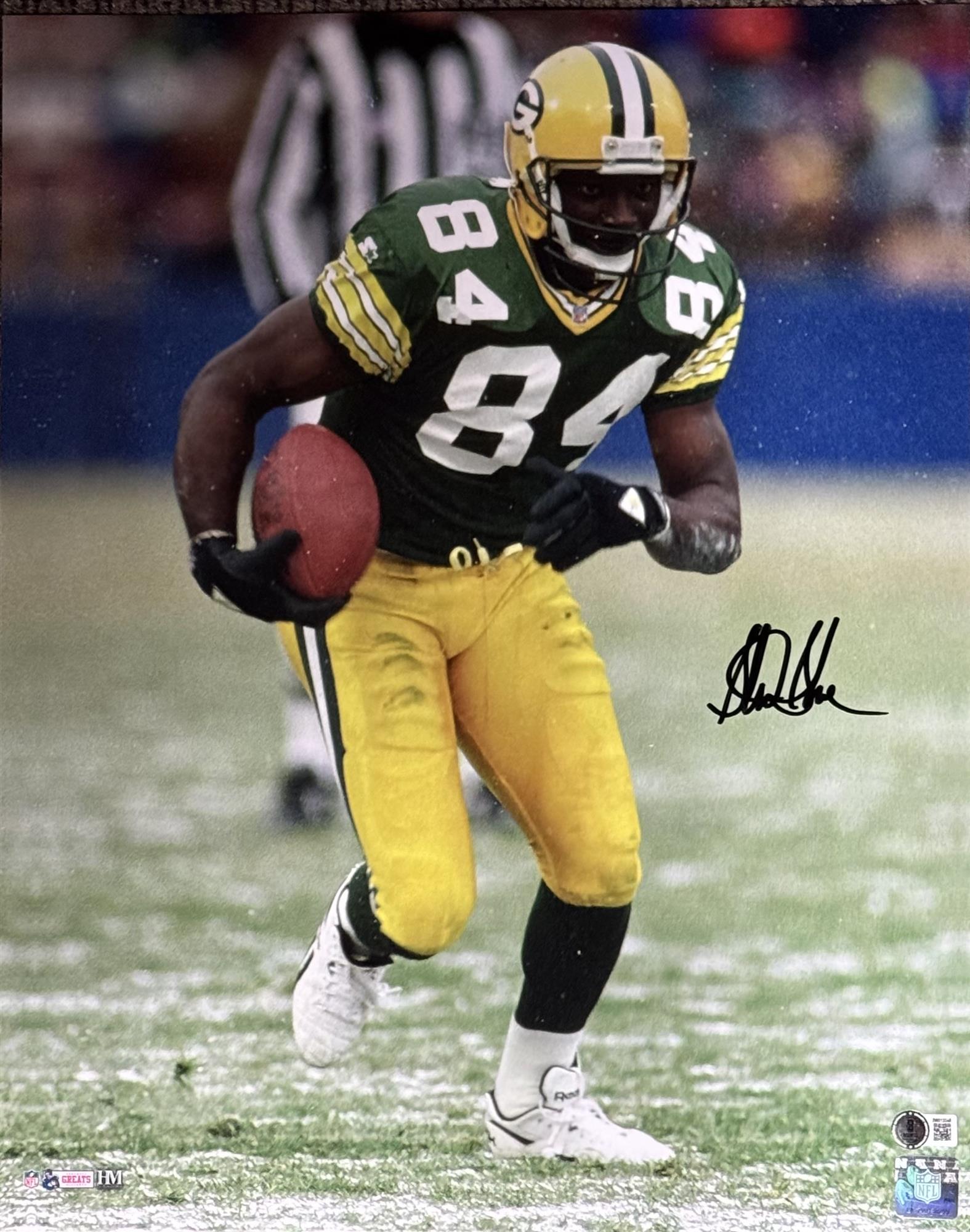 STERLING SHARPE SIGNED PACKERS 16X20 PHOTO #2 - BAS