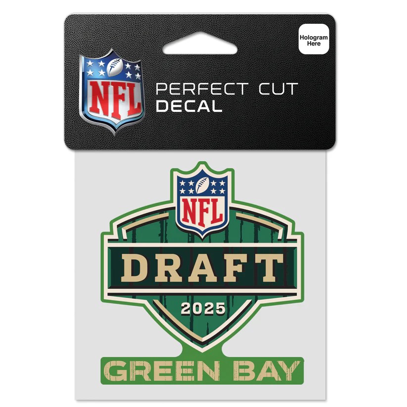 2025 NFL Draft Logo Perfect Cut Decal