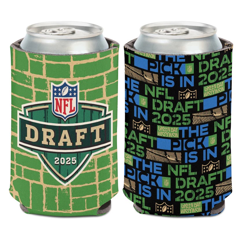 2025 NFL Draft Logo Can Cooler Coozie